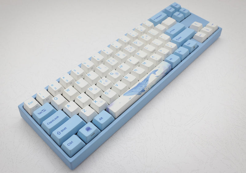 DUCKY MIYA PRO SEA MELODY MECHANICAL KEYBOARD (CHERRY MX BLUE) (MY68NC1N/WBPE7HV) - DataBlitz