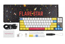 Ducky Miya Pro Flare Star Mechanical Keyboard (Cherry MX Brown)