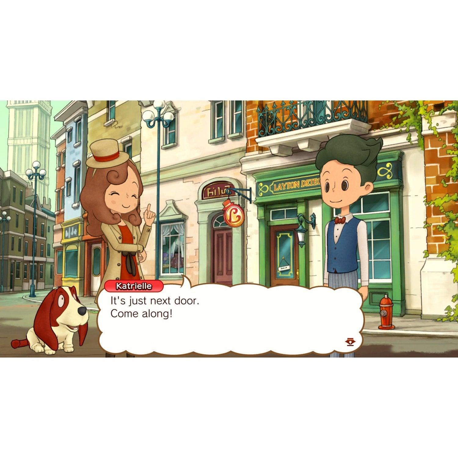 Nintendo Switch Laytons Mystery Journey Katrielle And The Millionaires Conspiracy Deluxe Edition