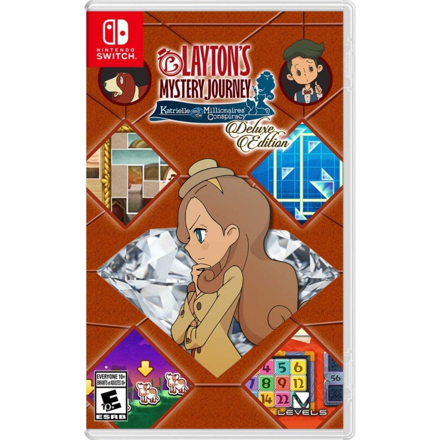 Nintendo Switch Laytons Mystery Journey Katrielle And The Millionaires Conspiracy Deluxe Edition