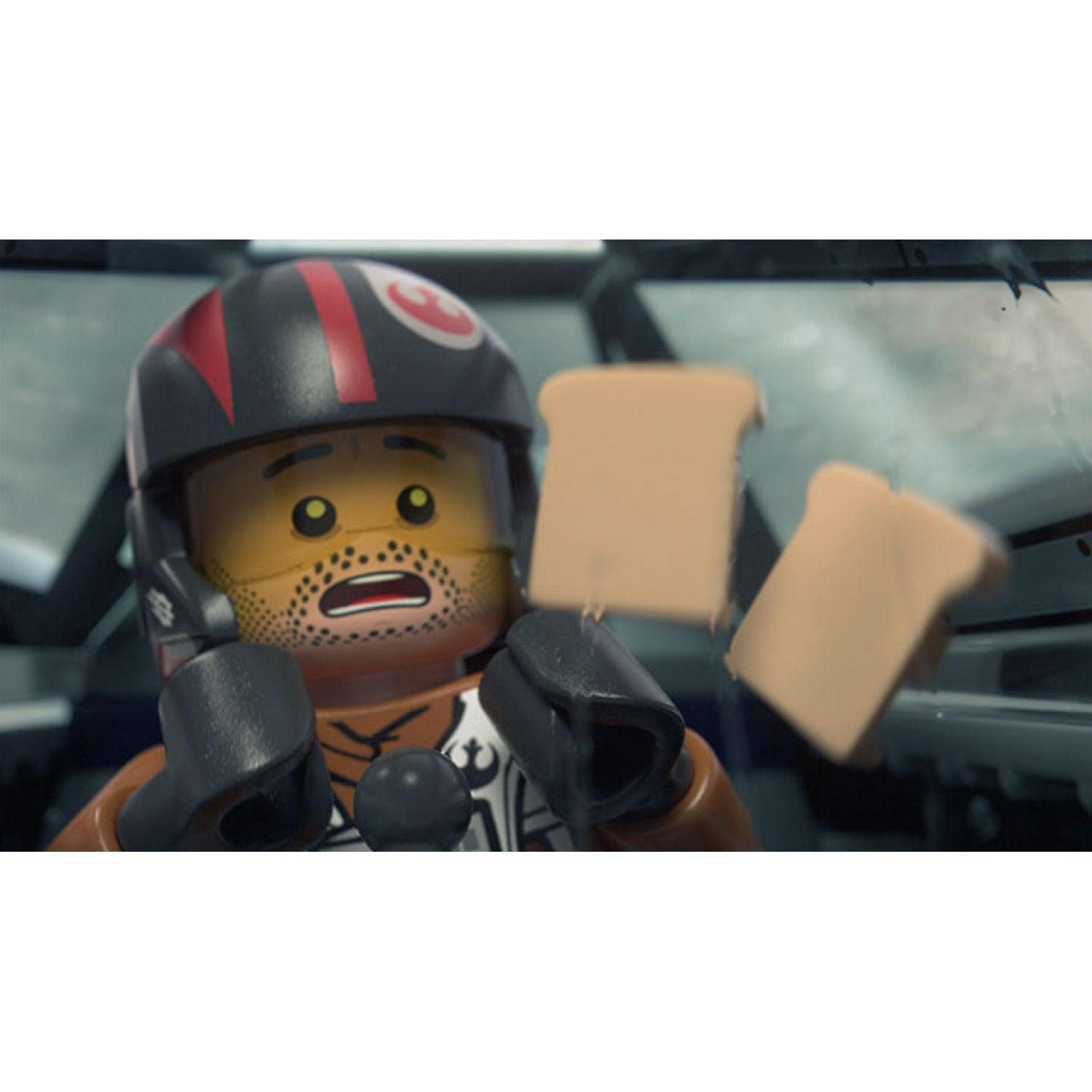 PS4 LEGO STAR WARS THE FORCE AWAKENS SPECIAL ED. REG.2 INCLUDES POES X-WING FIGHTER LEGO MINI FIGURE - DataBlitz