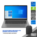 Lenovo Ideapad 3 14ITL6 82H70048PH Laptop (Artic Grey) | 14" FHD | i7-1165G7 | 8GB DDR4 | 512GB SSD | MX450 | WIN10 + Lenovo Laptop Casual Backpack B210