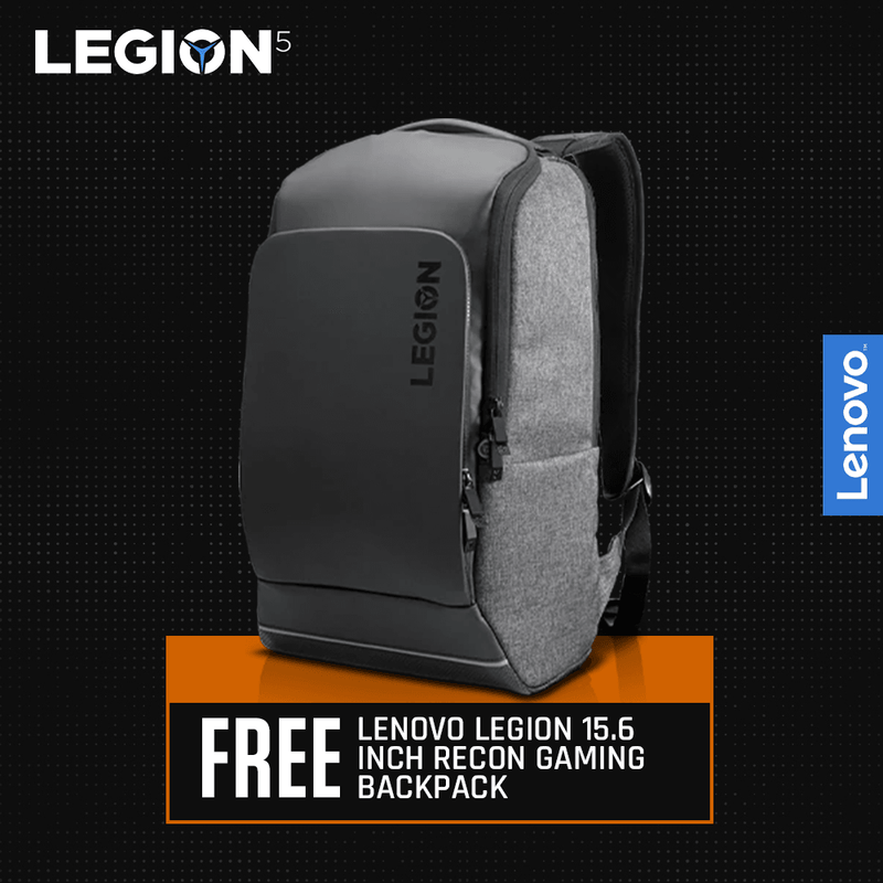 LENOVO LEGION 5 82JU0034PH RTX3060 15.6" GAMING LAPTOP (PHANTOM BLUE) + LENOVO LEGION 15.6 INCH RECON GAMING BACKPACK - DataBlitz