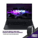 LENOVO LEGION 5 82JU0034PH RTX3060 15.6" GAMING LAPTOP (PHANTOM BLUE) + LENOVO LEGION 15.6 INCH RECON GAMING BACKPACK - DataBlitz