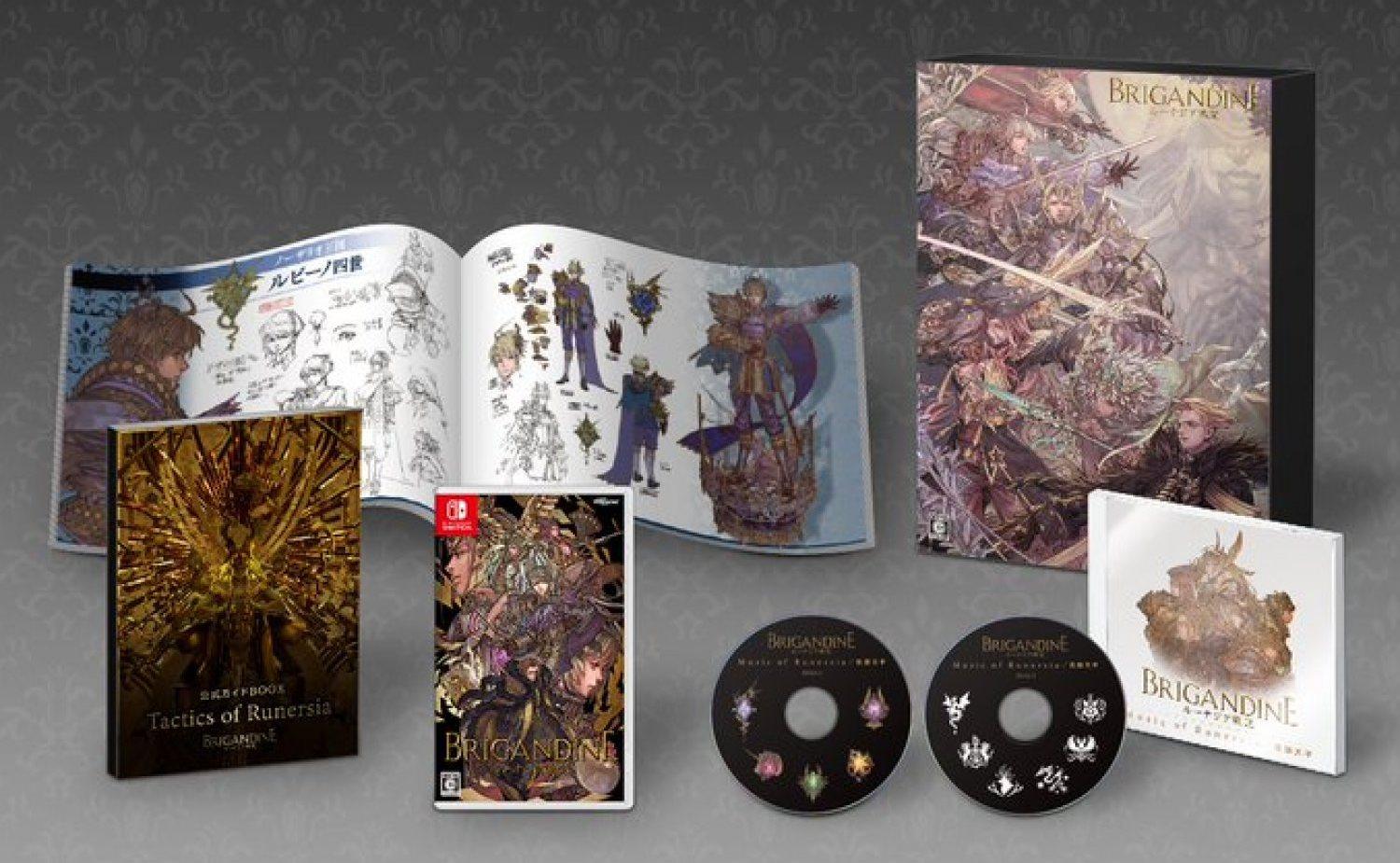 Nintendo Switch Brigandine The Legend Of Runersia Limited Edition