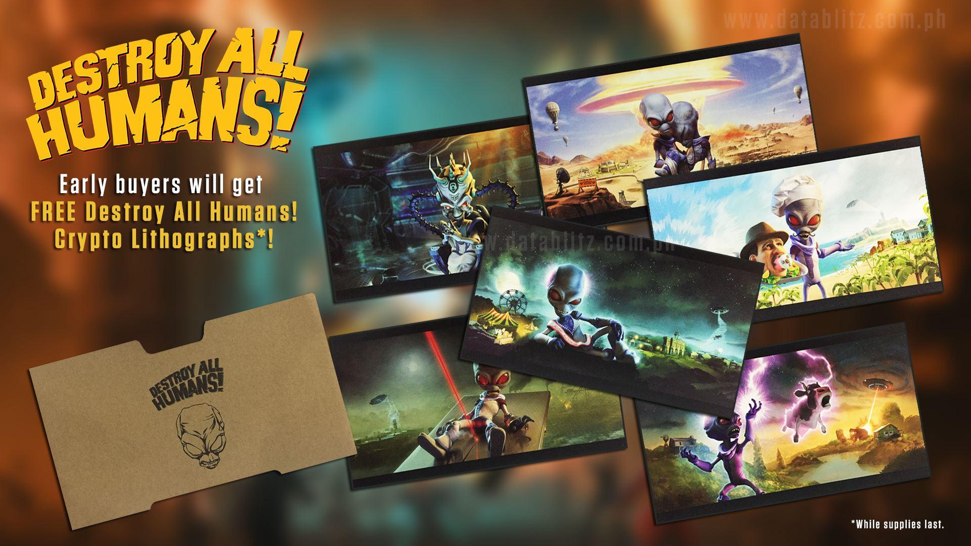 XBOX ONE DESTROY ALL HUMANS! (EU) - DataBlitz