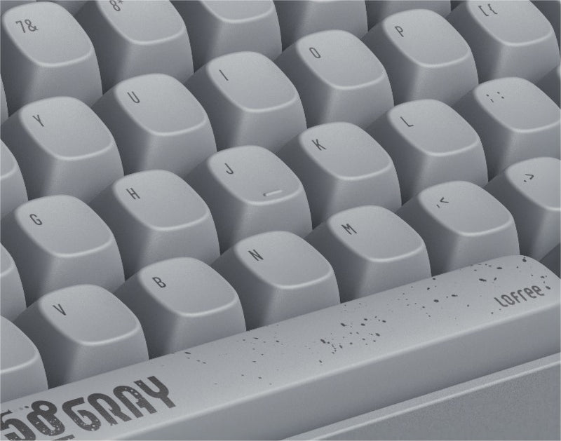 Lofree Touch 100 Keys Triple Mode Wireless Mechanical Keyboard (Grey)