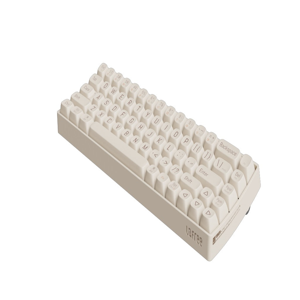 Lo Free Keyboard Rocker Lofree Touch 68 Keys Triple Mode Wireless Mechanical Keyboard (Tofu)
