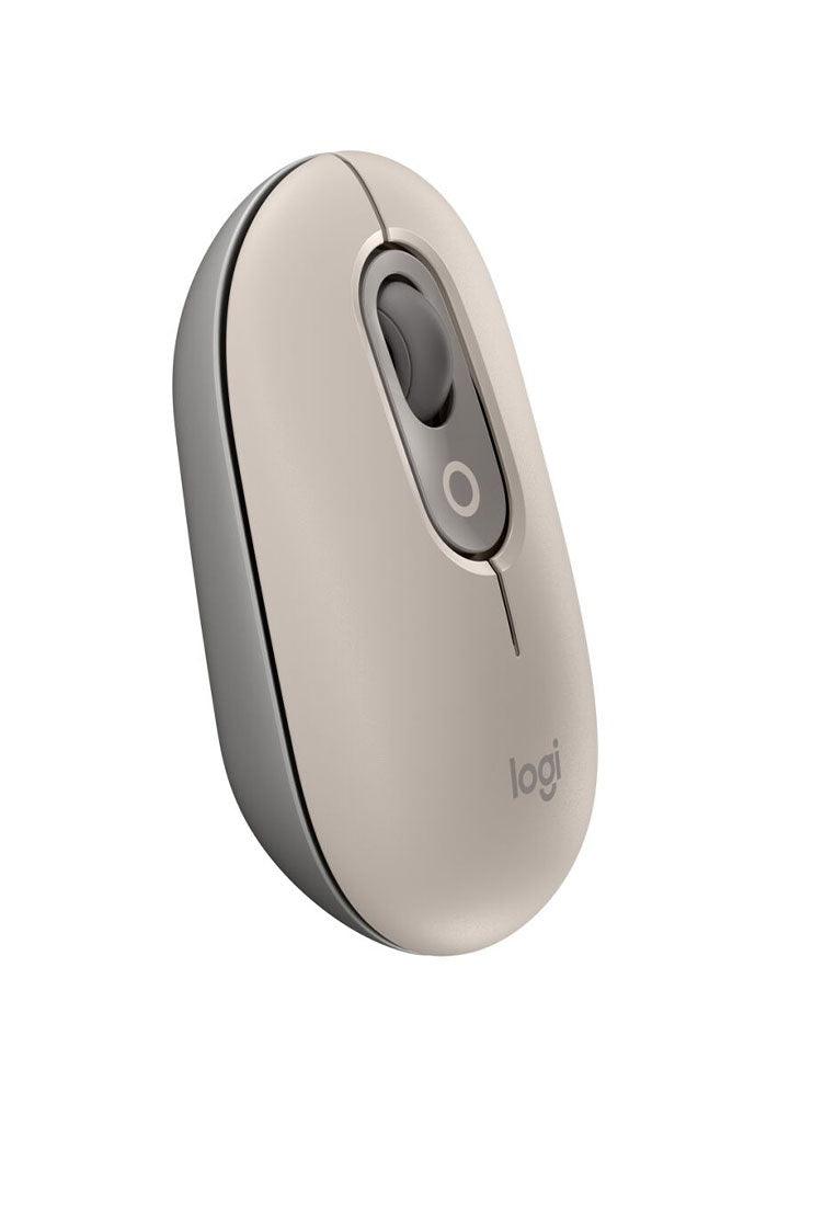 Logitech Pop Mouse Wireless With Customizable Emoji (Mist Sand) - DataBlitz