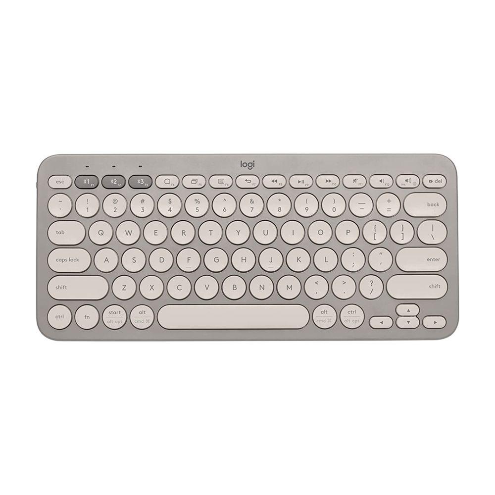 LOGITECH K380 Multi-Device Bluetooth Keyboard (Sand) - DataBlitz