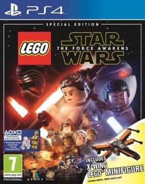 PS4 LEGO STAR WARS THE FORCE AWAKENS SPECIAL ED. REG.2 INCLUDES POES X-WING FIGHTER LEGO MINI FIGURE - DataBlitz