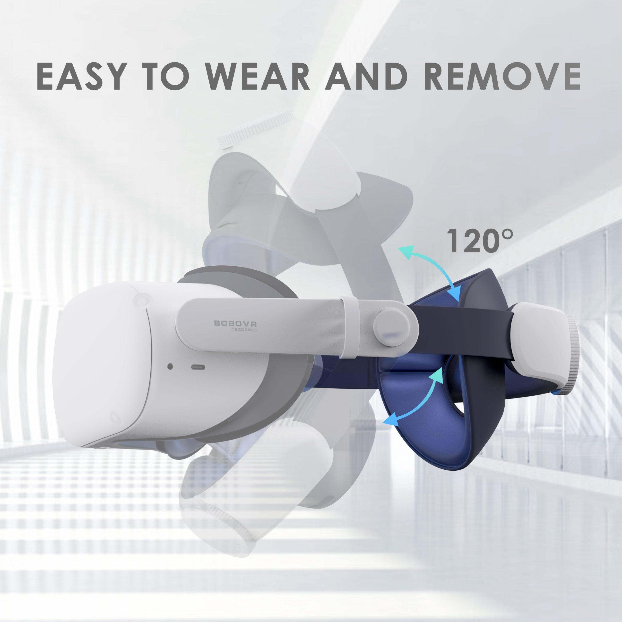 BOBOVR M1 Plus Head Strap With Battery Compatible With Oculus Quest 2 (M1 Plus-1) - DataBlitz