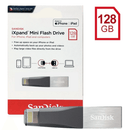 SANDISK IXPAND MINI FLASH DRIVE 128GB FOR IPHONE AND IPAD - DataBlitz