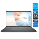 MSI MODERN 14 B11M-659PH LAPTOP (CARBON GRAY) | 14" FHD | i3-1115G4 | 8GB DDR4 | 512GB SSD | INTEL UHD | WIN10 - DataBlitz