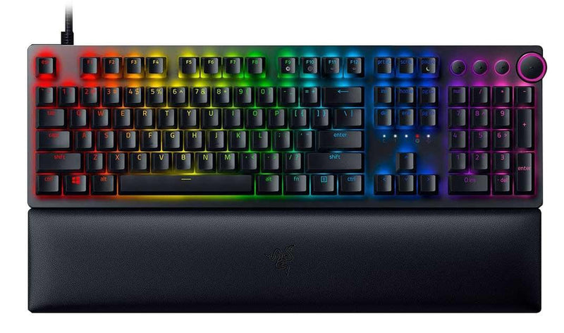 RAZER HUNTSMAN V2 OPTICAL GAMING KEYBOARD (LINEAR RED SWITCH) - DataBlitz