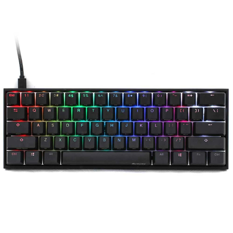 DUCKY MECHA MINI V2 MECHANICAL KEYBOARD (CHERRY MX RGB SPEED SILVER SWITCH) (DKME2061ST-PUSPDAAT1) - DataBlitz