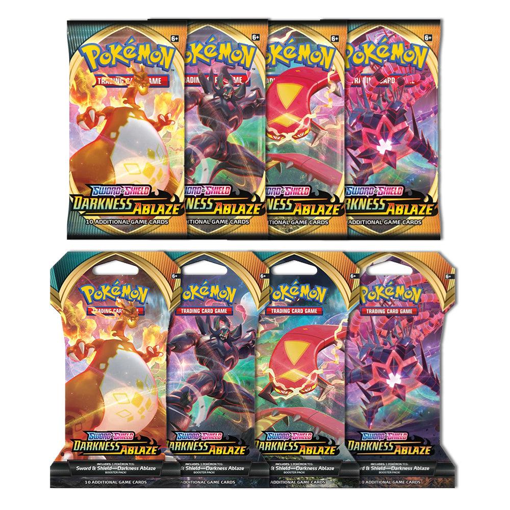 POKEMON TRADING CARD GAME SS3 SWORD & SHIELD DARKNESS ABLAZE BOOSTERS (ONE RANDOM BOOSTER PACK OR SLEEVED) - DataBlitz