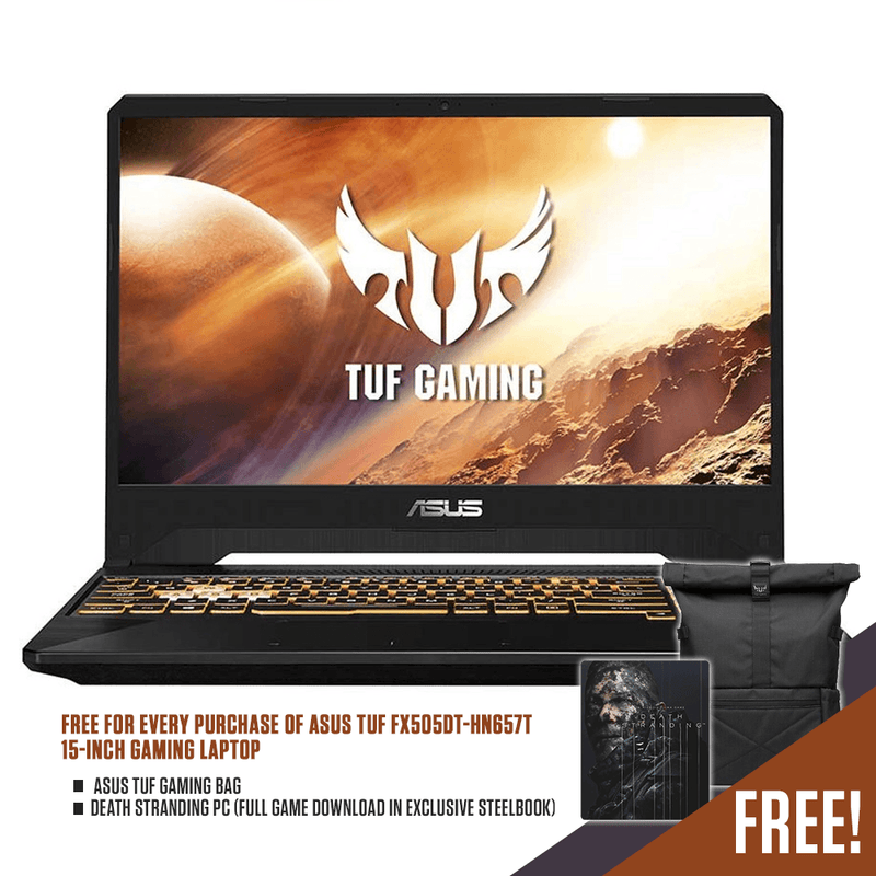 ASUS TUF FX505DT-HN657T 15.6" GAMING LAPTOP + DEATH STRANDING (PC-DIGITAL) - DataBlitz