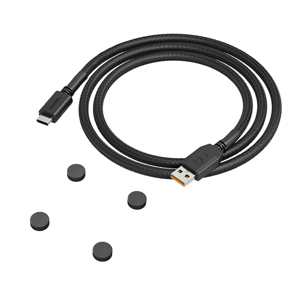 Glorious Usb-C Cable And Rubber Feet Replacement - DataBlitz