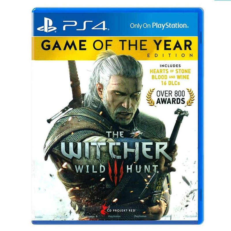 PS4 THE WITCHER III WILD HUNT GAME OF THE YEAR EDITION REG.3 - DataBlitz