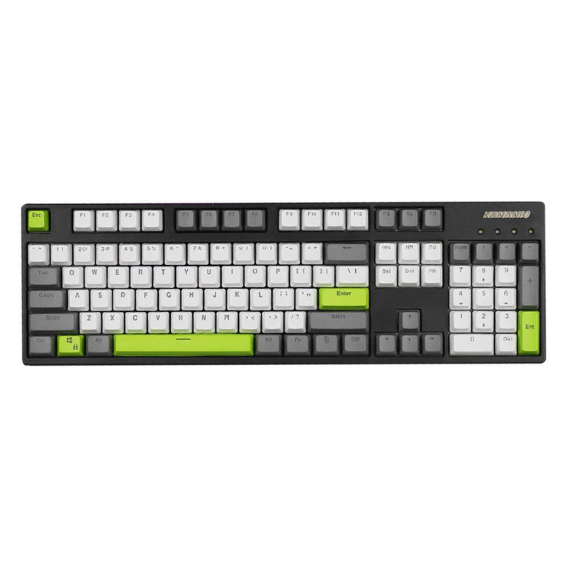 104 Doubleshot OEM PBT Keycaps (Lime) - DataBlitz