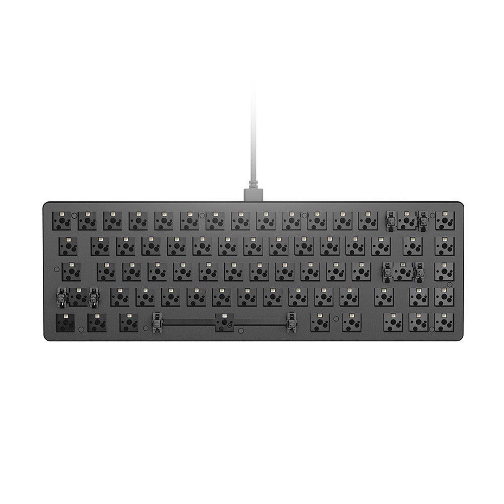 GLORIOUS GMMK 2 BAREBONES EDITION COMPACT (65%) MODULAR MECHANICAL KEYBOARD (BLACK) - DataBlitz