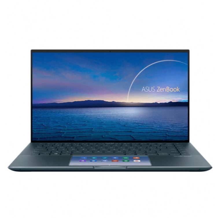 ASUS ZENBOOK 14 UX435EG-K9191TS Laptop (Pine Gray) | 14"FHD | i5-1135G7 | 16GB DDR4 | 512GB SSD | MX450 | WIN10 Office Home and Student ASUS Sleeve - DataBlitz