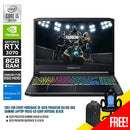 ACER PREDATOR HELIOS 300 PH315-53-53KP 15.6" GAMING LAPTOP  ABYSSAL BLACK + ACER PREDATOR GAMING CHAIR LK-8103A + ACER PREDATOR BACKPACK 15.6 BLUE - DataBlitz