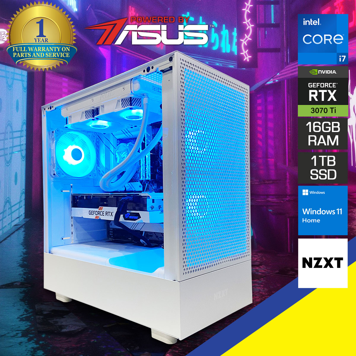 Optima H5 Flow Desktop Gaming PC