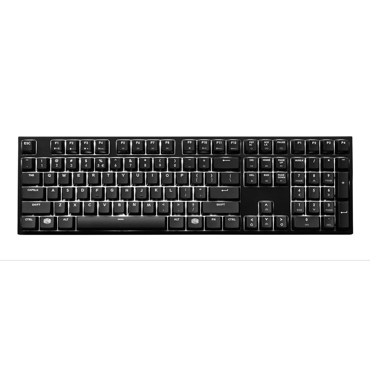 Cooler Master Masterkeys Pro L Intelligent White Leds Mechanical Gaming Keyboard (Cherry MX Blue Switch) - DataBlitz