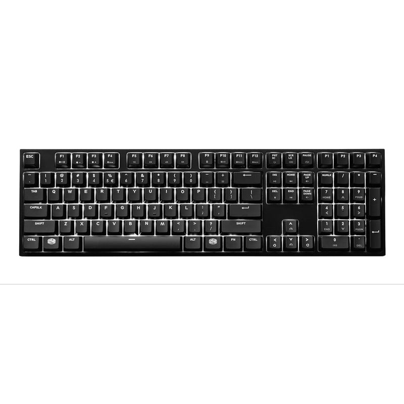 Cooler Master Masterkeys Pro L Intelligent White Leds Mechanical Gaming Keyboard (Cherry MX Red Switch) - DataBlitz