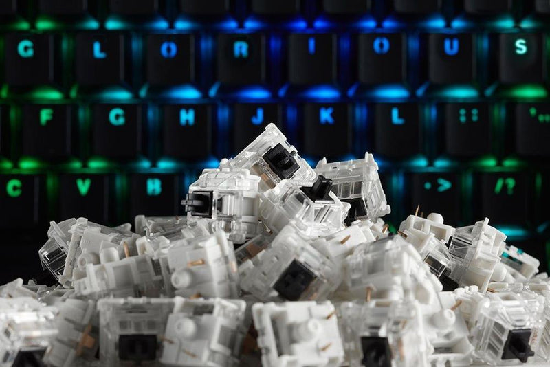 GLORIOUS PC GAMING RACE MECHANICAL KEYCAPS GATERON (BLACK SWITCHES) - DataBlitz