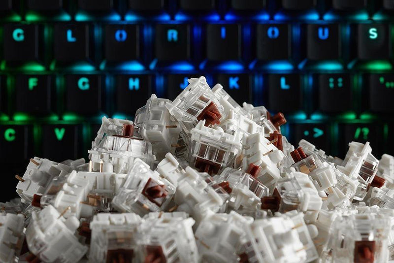GLORIOUS PC GAMING RACE MECHANICAL KEYCAPS GATERON (BROWN SWITCHES) - DataBlitz