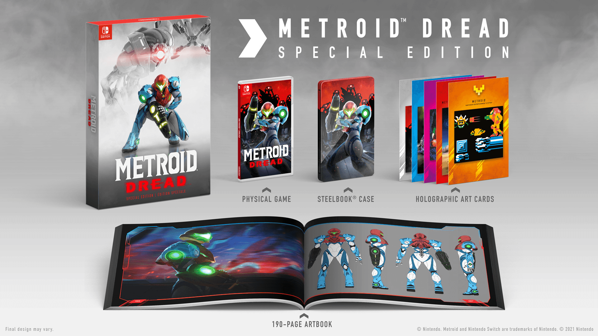 Nintendo Switch Metroid Dread Special Edition