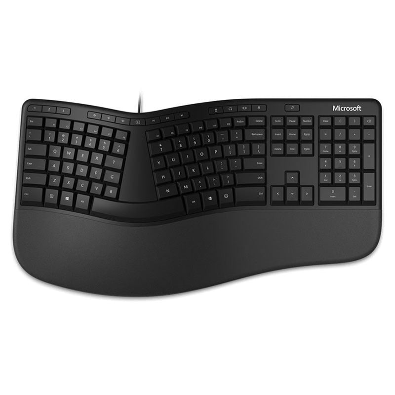 Microsoft Wired Ergonomic Desktop Keyboard Mouse Combo (RJU-00015)