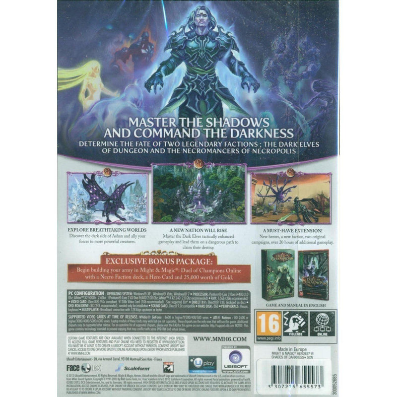 Heroes VI Might & Magic Shades Of Darkness PC DVD-ROM - DataBlitz