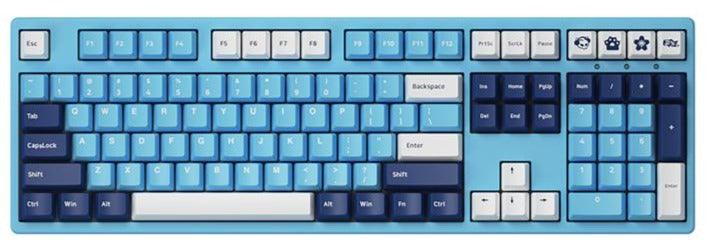 AKKO MIRROR OF THE SKY 3108DS MECHANICAL KEYBOARD (TTC GOLD PINK) - DataBlitz