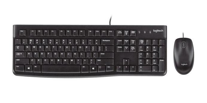 Logitech MK120 Wired Keyboard And Mouse Combo - DataBlitz