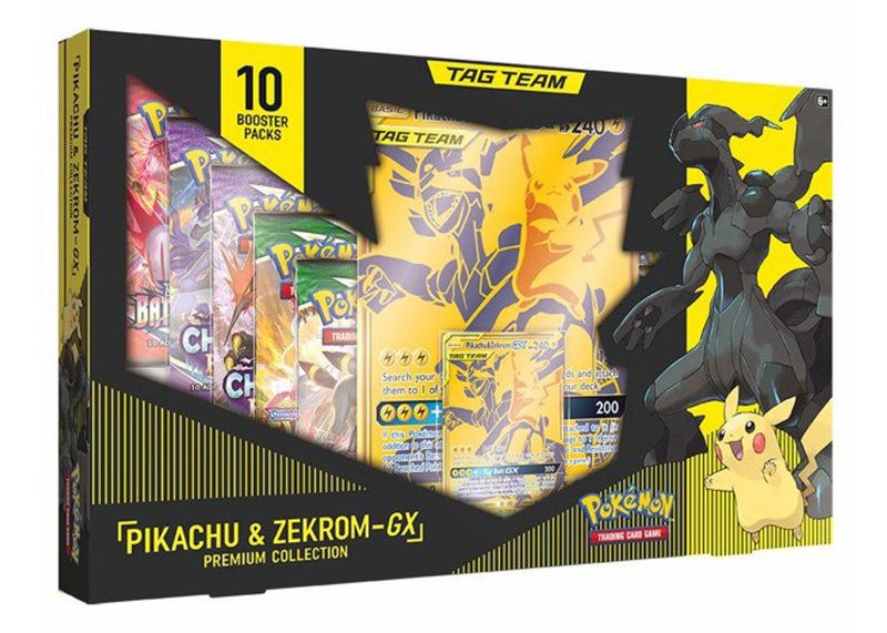 POKEMON TCG PIKACHU & ZEKROM-GX PREMIUM COLLECTION - DataBlitz