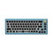 AKKO MOD008 RGB Hot-Swappable Mechanical Keyboard DIY Kit With Gasket Mount Structure (Sky Blue) - DataBlitz