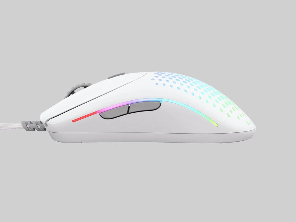 Glorious Model O2 Light Glorious Model O 2 Ultralight Ambidextrous Wired Gaming Mouse (White)
