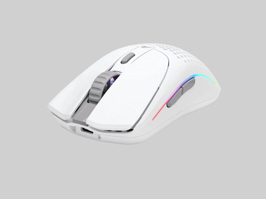 Gloriu Model O2 Wireless Color Image Glorious Model O 2 Wireless Gaming Mouse (Matte White)