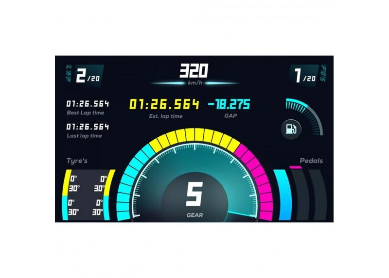 Moza Racing CM Racing Dash For R9 (RS16) - DataBlitz