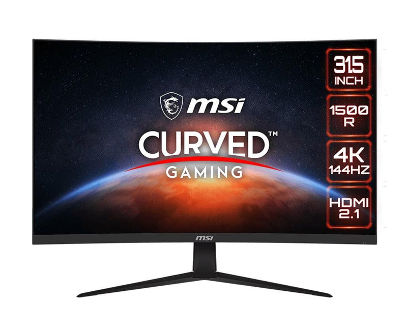 DataBlitz - MSI G321CU 31.5-Inch 144HZ 4K UHD Curved Gaming Monitor