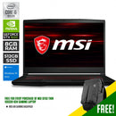 MSI GF63 THIN 10SCXR-834 GAMING LAPTOP | 15.6" FHD | 8GB DDR4 | 512GB SSD | GTX 1650 | WIN10 + FREE MSI AIR GAMING BACKPACK - DataBlitz