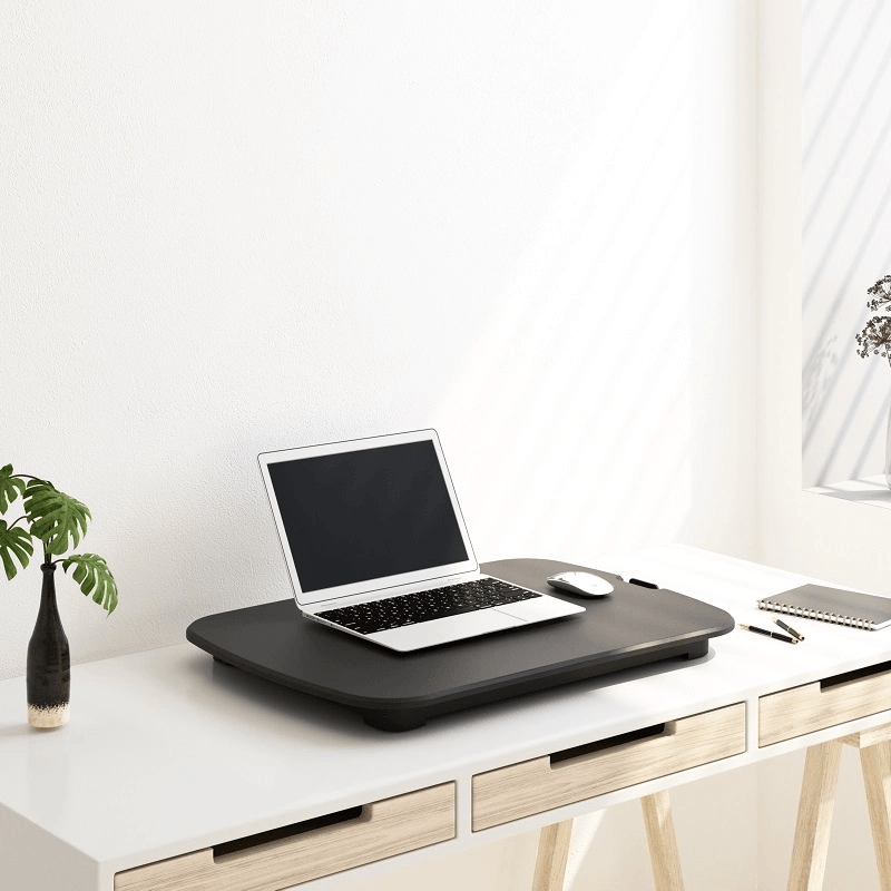 FLEXISPOT STANDING DESK CONVERTERS ML2 27-INCHES (BLACK) - DataBlitz