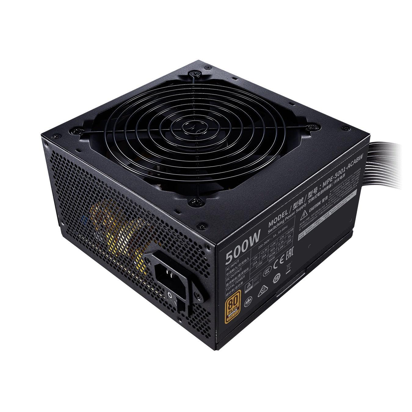 Cooler Master MWE 500 Bronze V2 230V Power Supply - DataBlitz