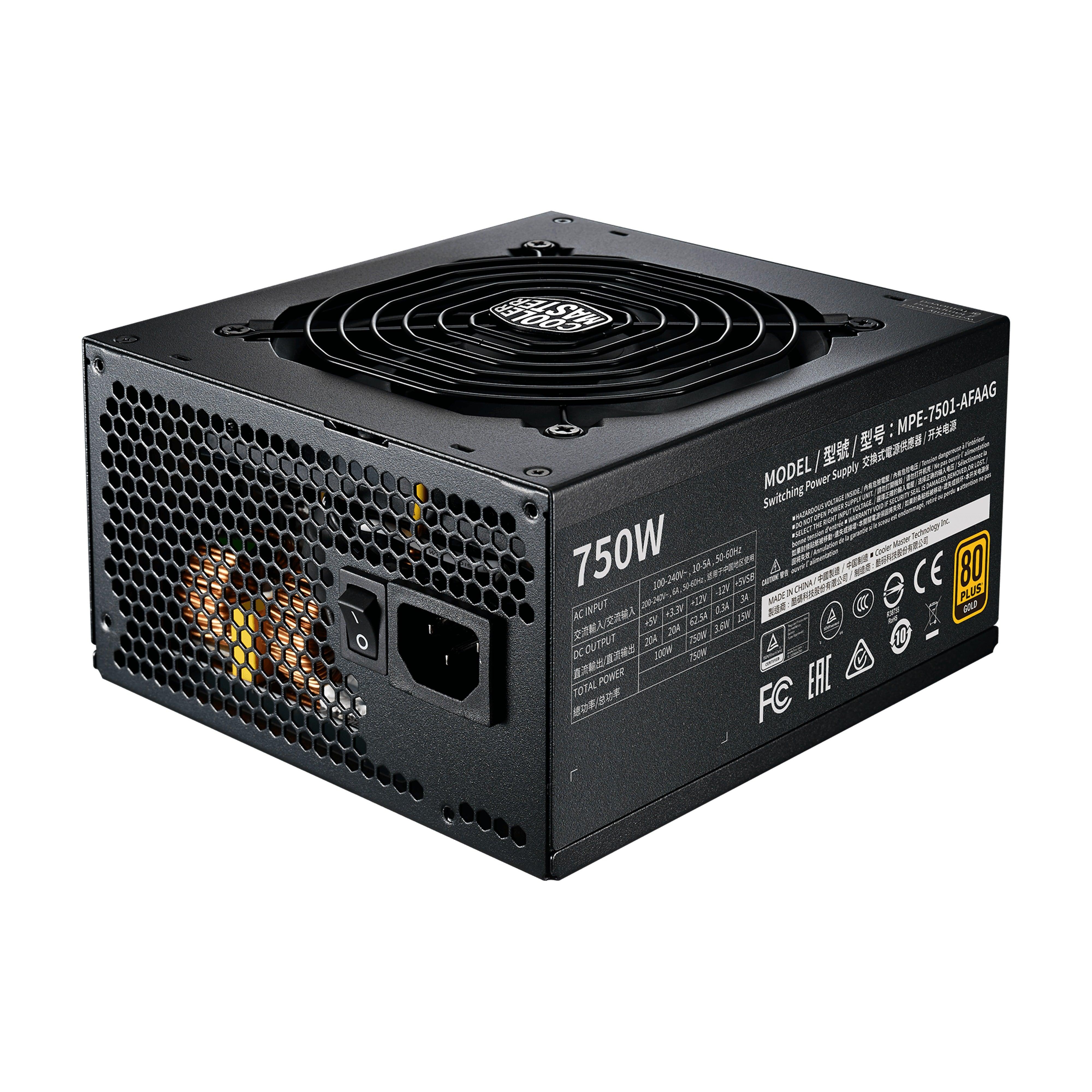 Cooler Master MWE Gold 750 V2 Full Modular Power Supply - DataBlitz