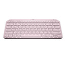 Logitech MX Keys Mini Minimalist Wireless Illuminated Keyboard (Rose) - DataBlitz