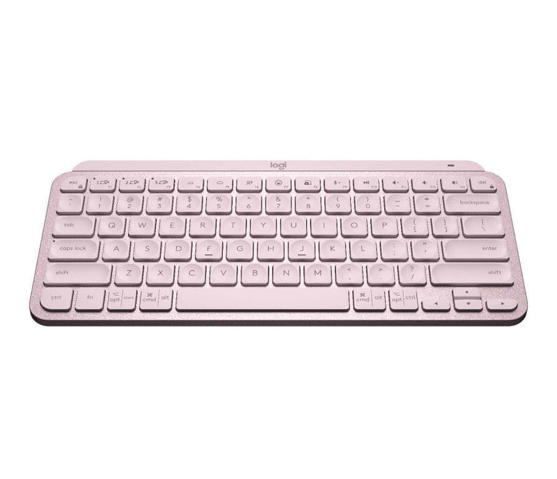 Logitech MX Keys Mini Minimalist Wireless Illuminated Keyboard (Rose) - DataBlitz